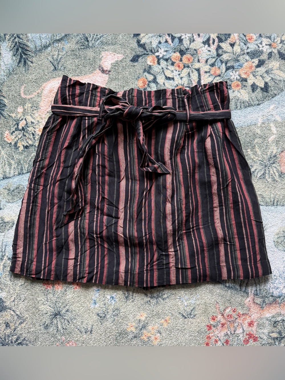 NWT American Eagle Striped Mini Skirt Size Medium